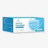 (Upgrade Version) Skin Hygiene 3ply Medical Mask - Blue, Black, White, Green, Copper & 5 Color