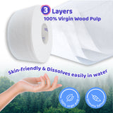 Wippie 【620g】3ply Jumbo Toilet Roll Tissue