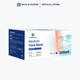 (Upgrade Version) Skin Hygiene 3ply Medical Mask - Blue, Black, White, Green, Copper & 5 Color