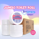 Wippie 【620g】3ply Jumbo Toilet Roll Tissue