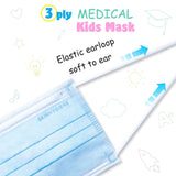 Skin Hygiene Medical Kids Mask- 5 Color